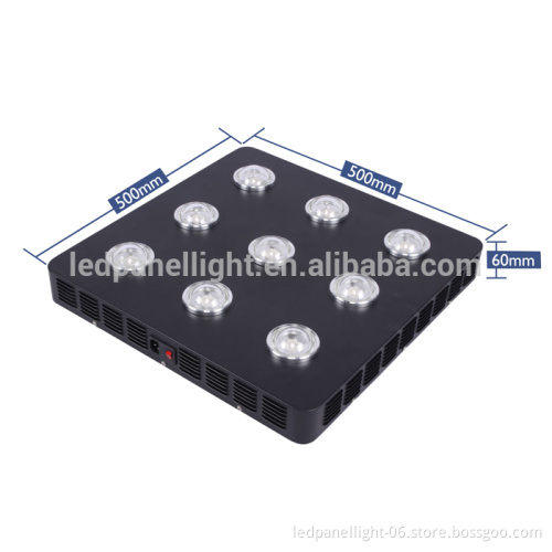 2016 UL Listed Spider cob led grow lights 810 watt cob led grow light with 90watt new modular led grow light